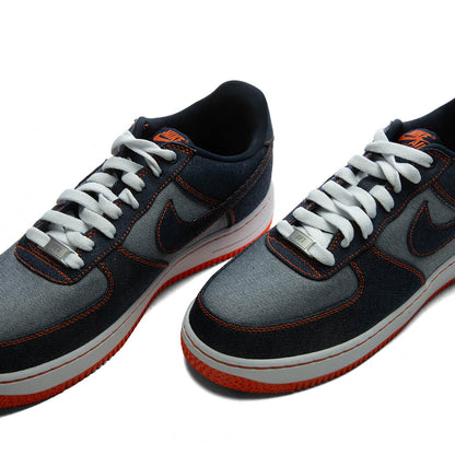Nike x Kobe Bryant Air Force 1 Low Denim Obsidian Safety Orange White