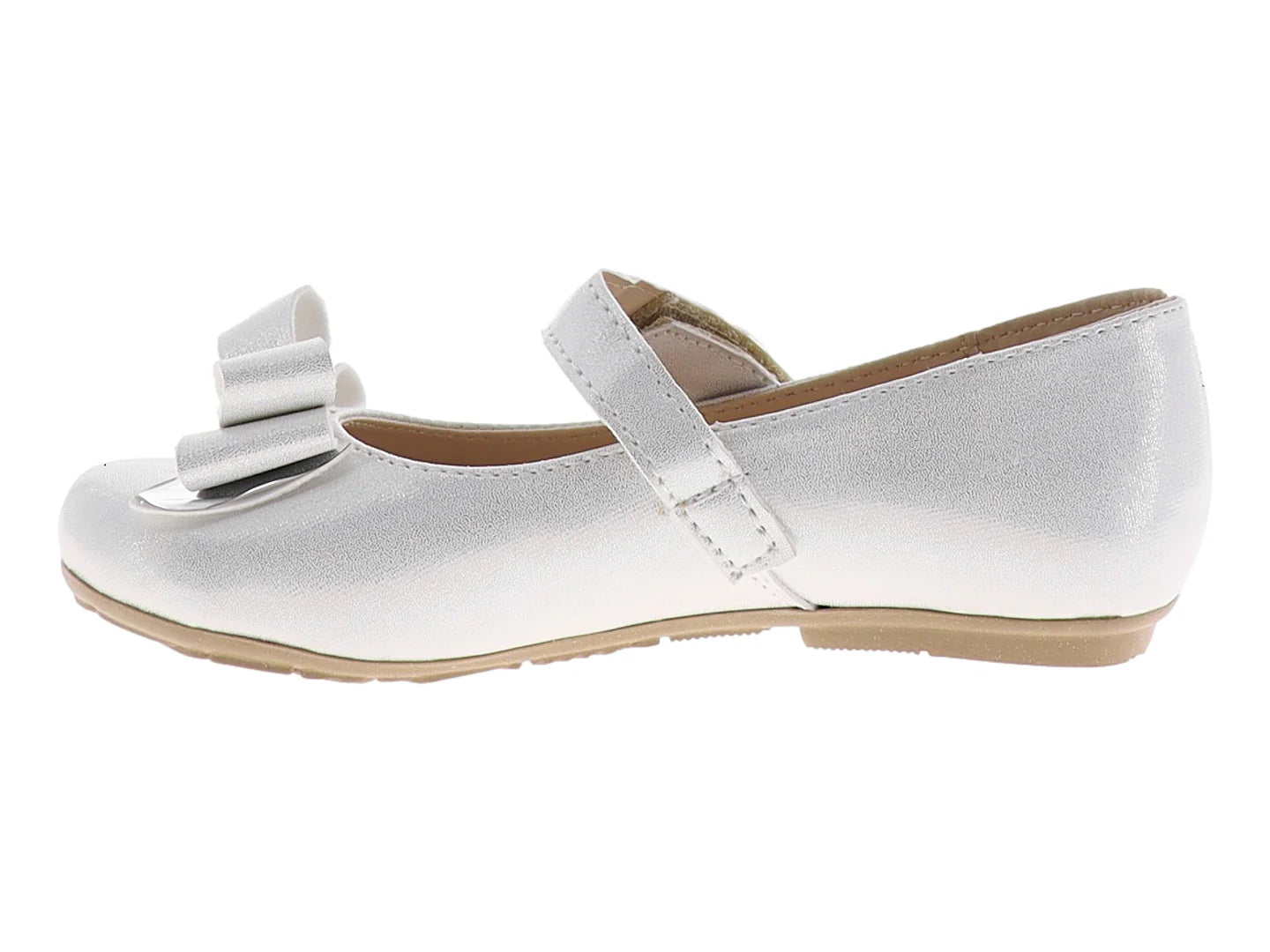 Zapatos Planos Sarele Plata para Niña