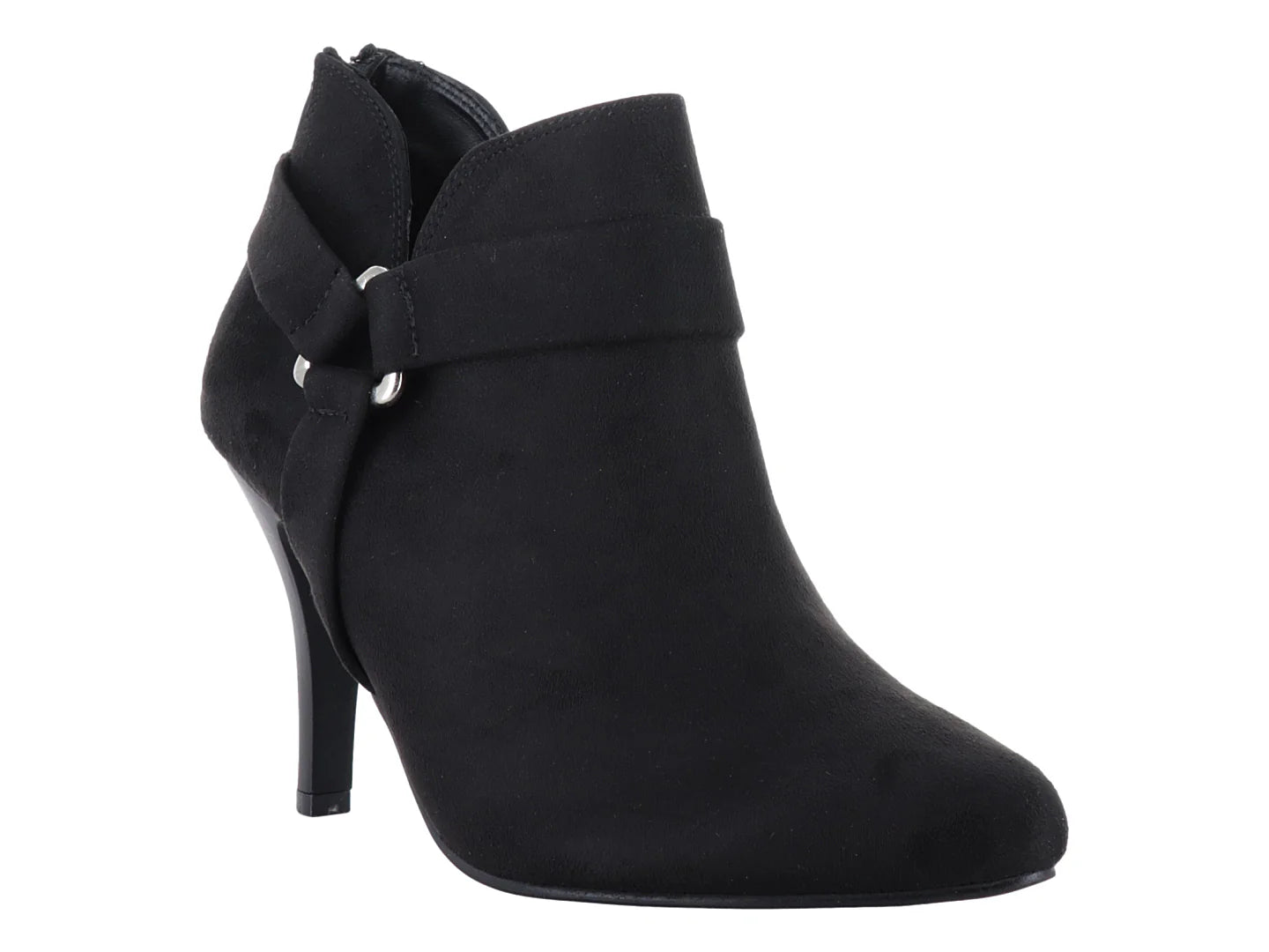 Botines Luna Rosa Negros para Mujer