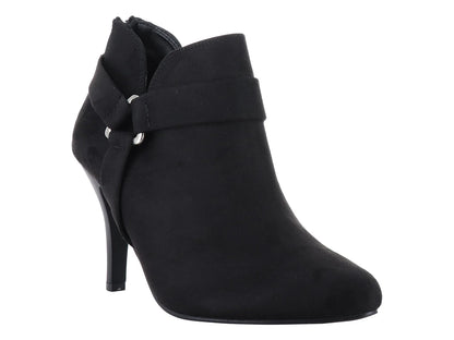 Botines Luna Rosa Negros para Mujer