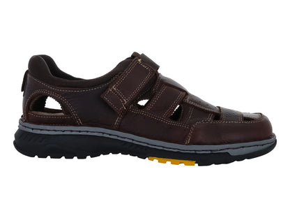 Sandalias Formales Lobo Solo Color Café para Hombre