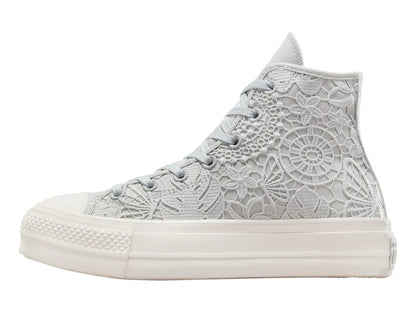 Tenis Converse Chuck Taylor All Star Lift Platform Gris para Mujer