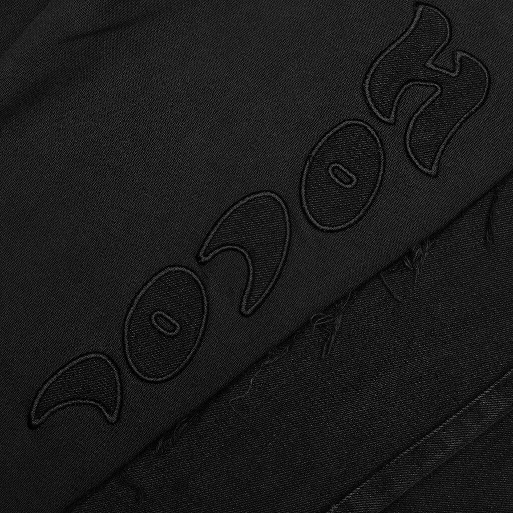 Denim Sweatpant Black