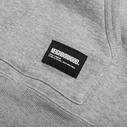 Classic Sweat Parka L S Grey