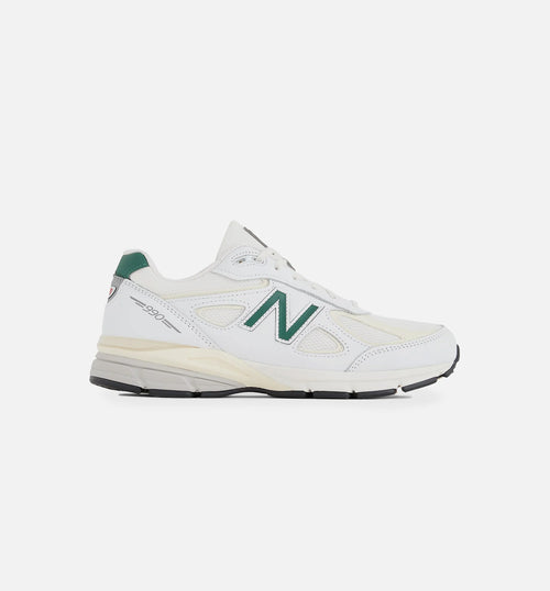 Made in USA 990v4 Mens Lifestyle Shoe White Green