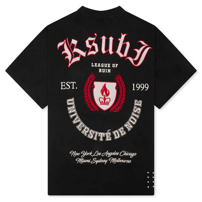 League Ekcess S S Tee Black