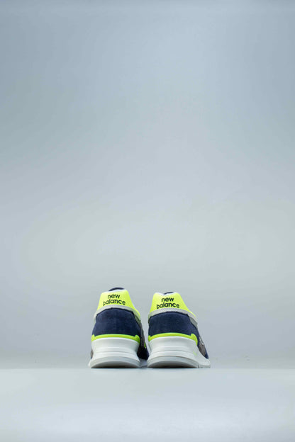 997 USA Made In USA Mens Shoes Blue Yellow