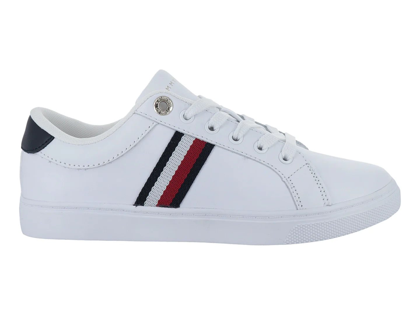 Tenis Tommy Hilfiger Essential Webbing Blanco para Mujer