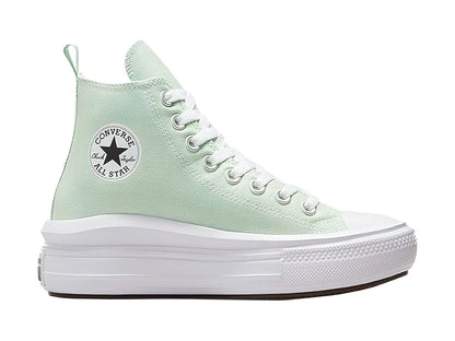 Tenis Converse Chuck Taylor All Star Move Platform Verde para Niña