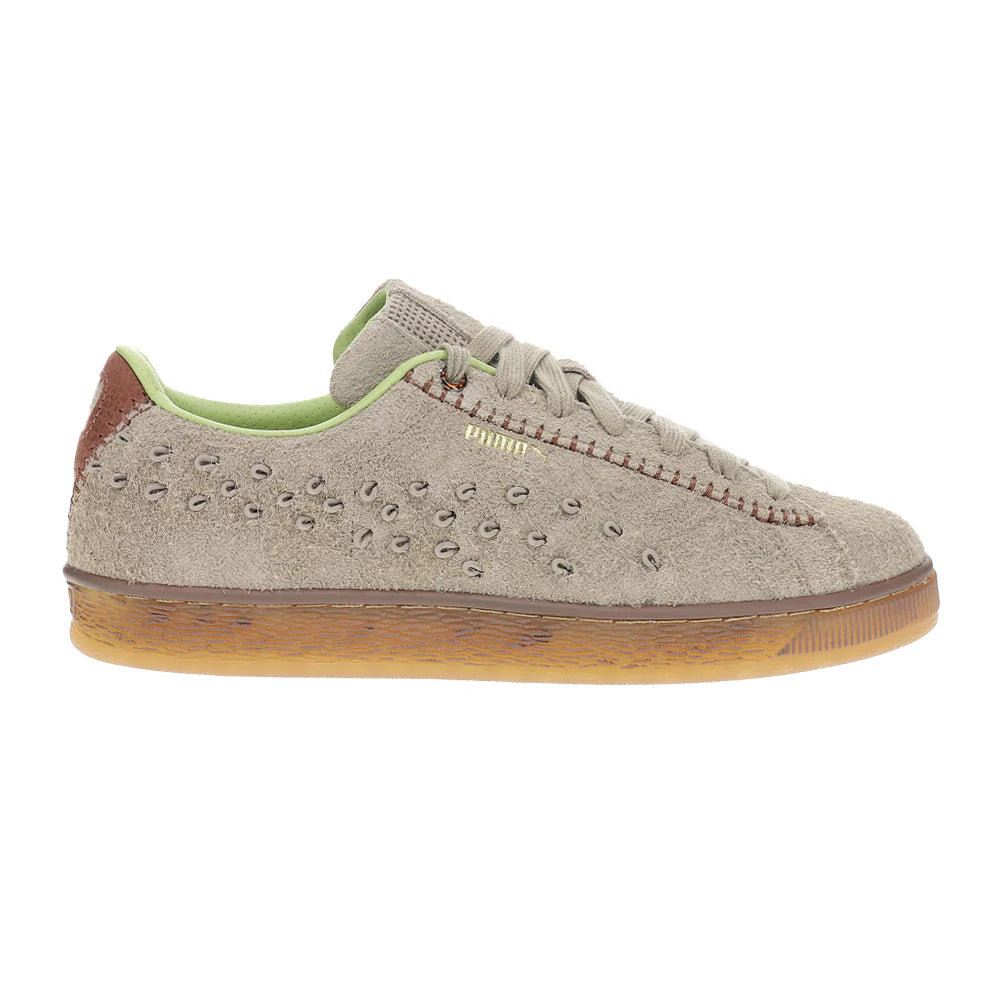 X BODEGA Suede Lace Up Sneakers