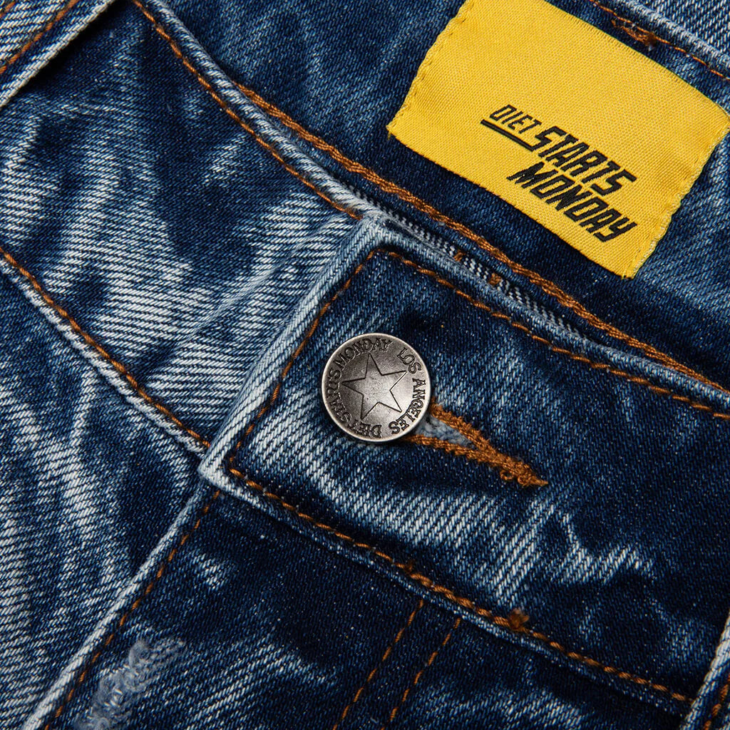 Sol Denim Shorts Indigo