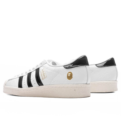 Adidas x BAPE Superstar Cloud White Core Black Off White