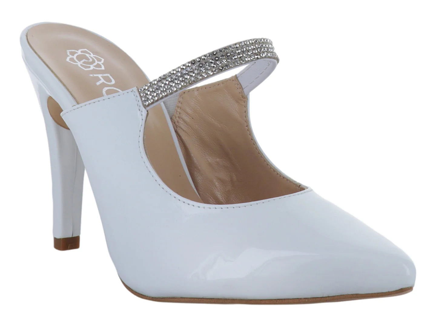 Zapatillas Antonie Blancas de Charol para Mujer