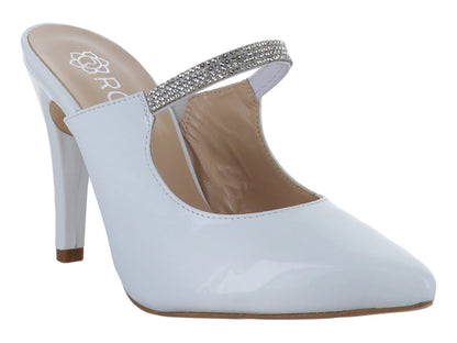 Zapatillas Antonie Blancas de Charol para Mujer