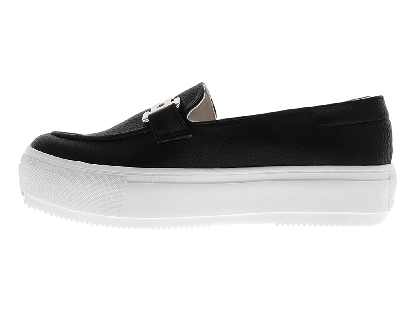 Tenis Casual Clinton Tambureado Negro para Mujer
