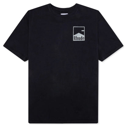 Rhude Chevron Tee Vintage Black