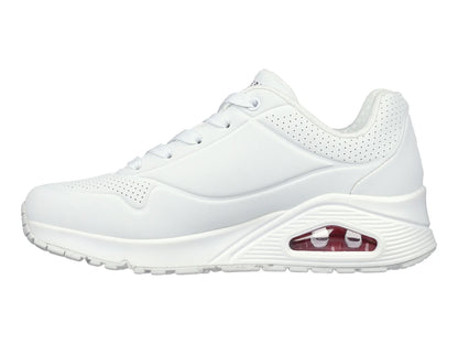 Tenis Skechers One X Jgoldcrown Blanco y Rojo para Mujer