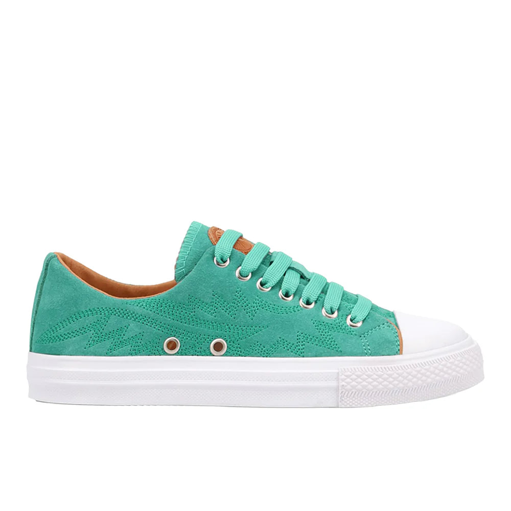 Campus Embroidered Lace Up Sneakers