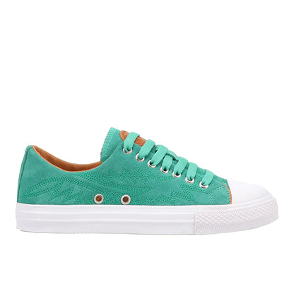 Campus Embroidered Lace Up Sneakers