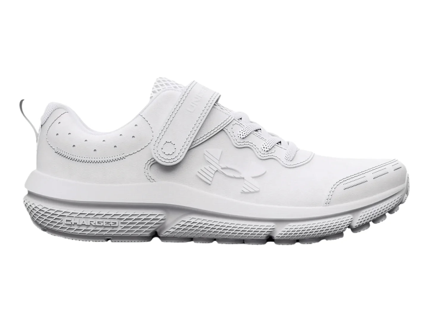 Tenis Under Armour BPS Assert 10 Blancos para Niño
