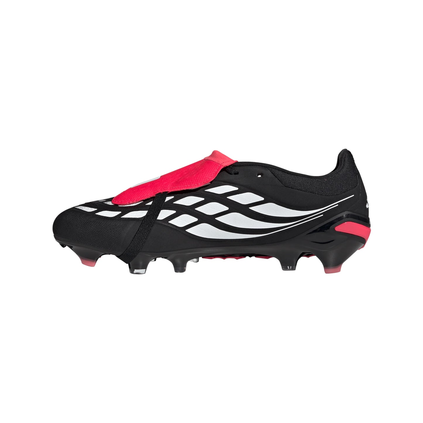 adidas Predator Pro Fold Over Tongue FG Firm Groun Mens Soccer Cleats Black White