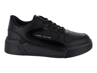 Tenis Clasben Deniz Negro para Mujer