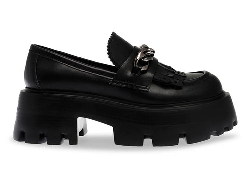 Mocasines Steve Madden Merits Negros para Mujer