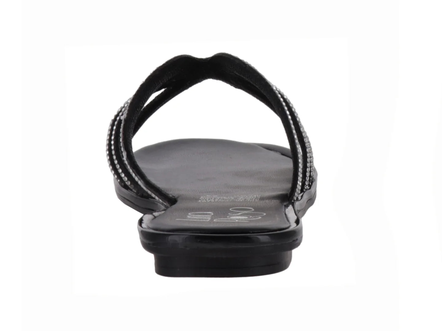 Sandalias Luna Rosa Negras para Mujer