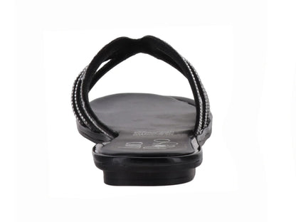 Sandalias Luna Rosa Negras para Mujer