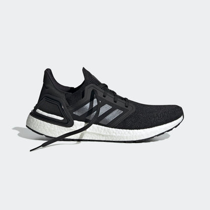 adidas Ultraboost 20 Black Night Metallic White