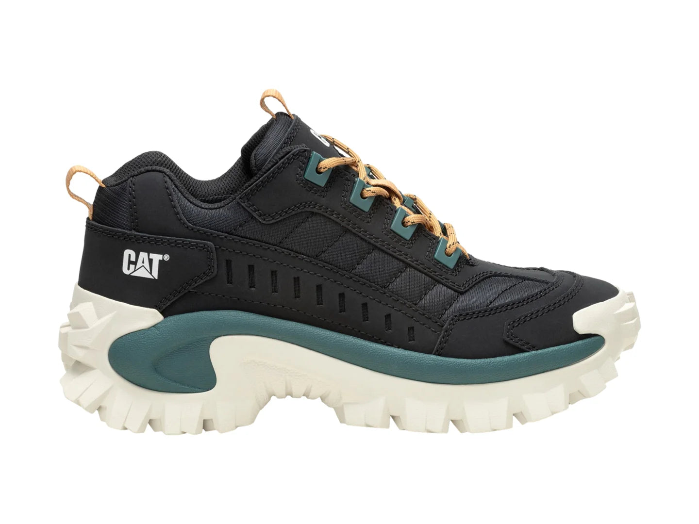 Botas Caterpillar Negro y Verde para Hombre