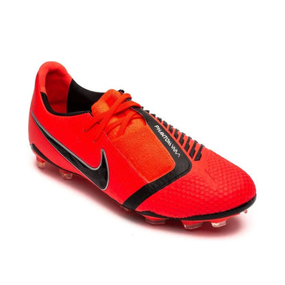Nike Phantom Venom Elite FG Youth Soccer Cleats Bright Crimson Black Crimson