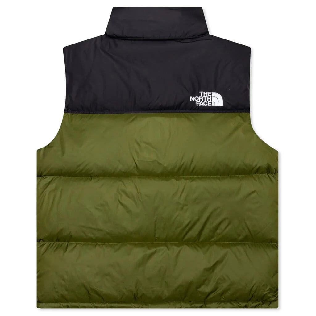 96 Retro NUPTSE Vest Forest Olive