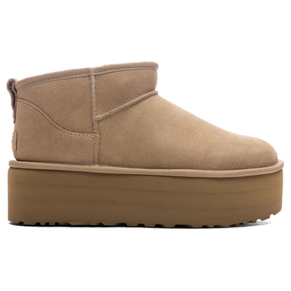 Womens Classic Ultra Mini Platform Sand