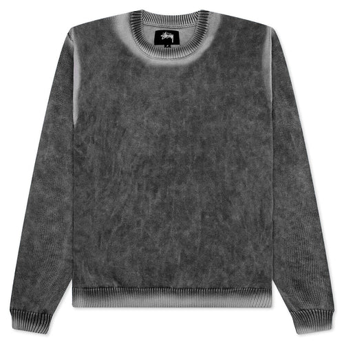 Faded Cotton Crew Black