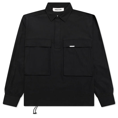 Ripstop Overshirt Black