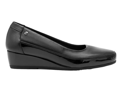 Zapatos Plataforma Flexi Negros para Mujer