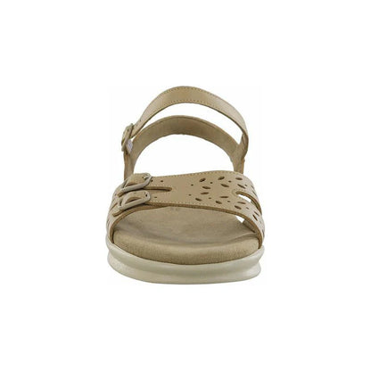 Women's Duo Quarter Strap Sandal in Warm Stone