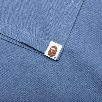 Pigment Dyed College Relaxed Fit Tee Navy
