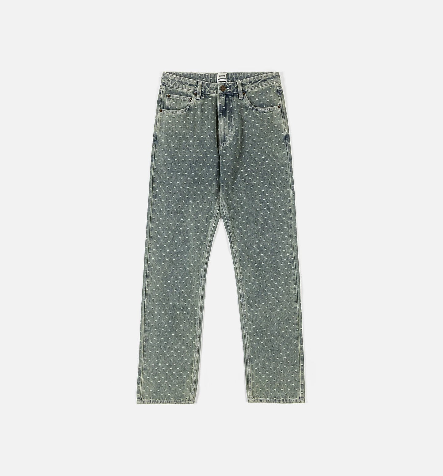 Dobby Mens Pant Blue