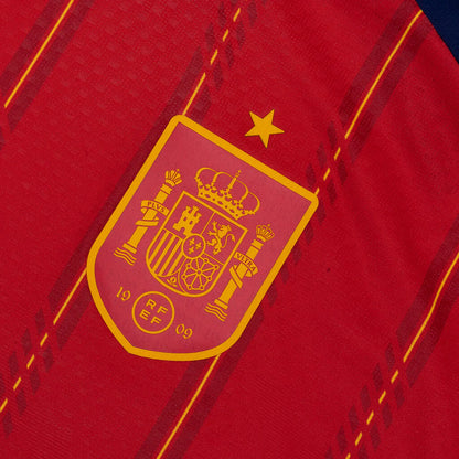 Spain 26 Home Authentic Jersey Red