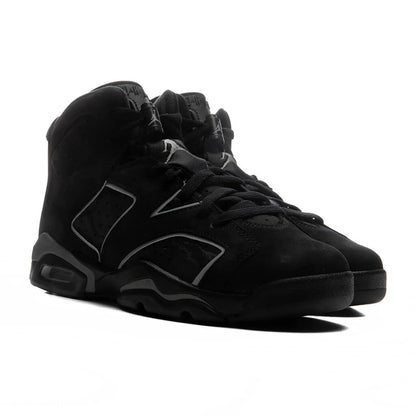 Air Jordan 6 Retro Cap and Gown GS Black Reflect Silver Black