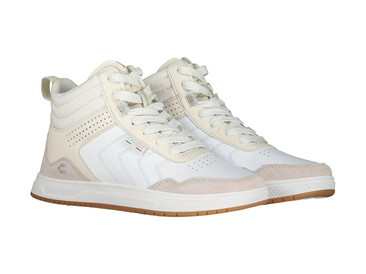 Tenis Charly Blanco y Beige para Mujer
