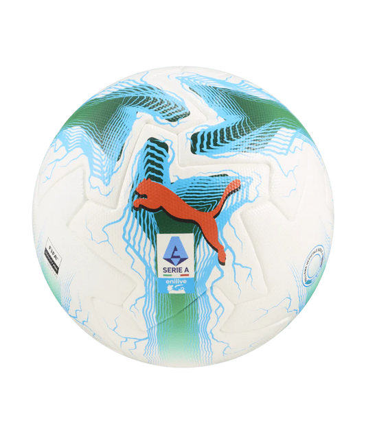 PUMA Orbita Serie A FIFA Quality Pro Soccer Ball White Multicolor
