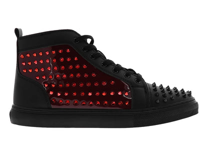 Tenis Platini Rojo y Negro para Hombre