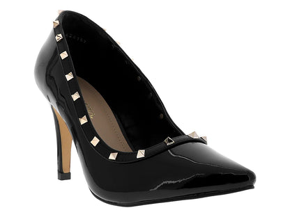 Zapatillas Stiletto Lady Paulina Negro para Mujer