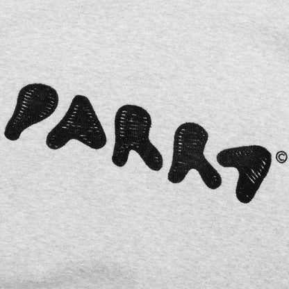Blob Logo Hooded Sweatshirt Heather Grey