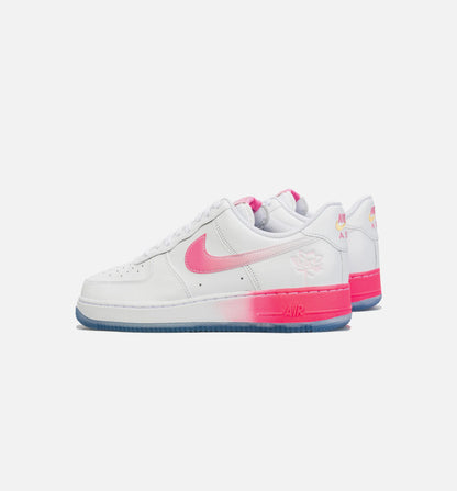 Air Force 1 Low Lotus Flower Mens Lifestyle Shoe White Pink