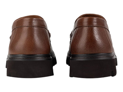 Zapatos Mocasines Brantano Color Caoba para Hombre