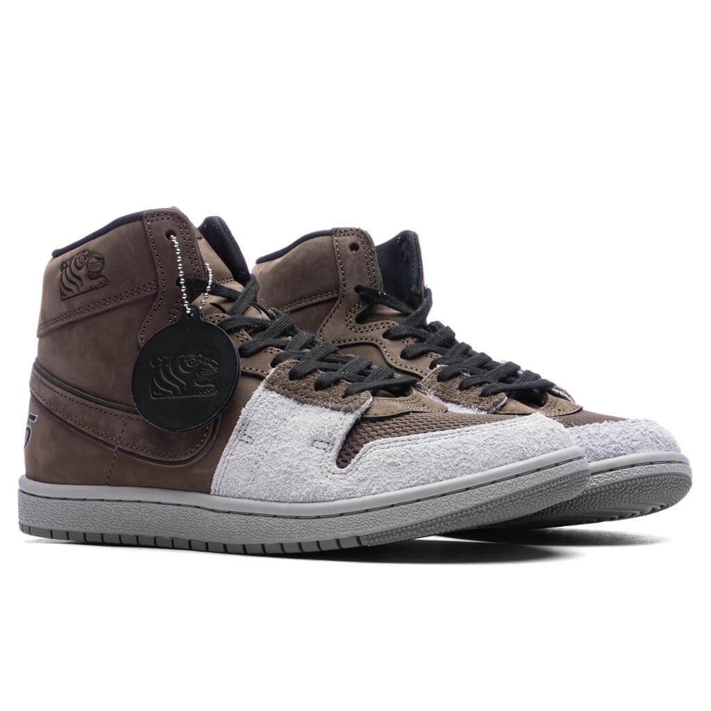 Air Jordan x Soul Goods Air Ship Prove Yourself Baroque Brown Black Cement Grey